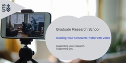 Banner image for Building Your Research Profile with Video