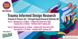 Banner image for Trauma Informed Design Research : Practice, Process & Strength Based Methods