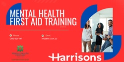 Banner image for Mental Health First Aid Training - Blended Face-to-Face