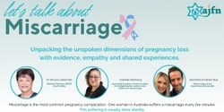 Banner image for Let's Talk About Miscarriage