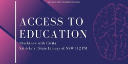 Banner image for Civita HACKT: Access to Education