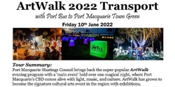 Banner image for Art Walk 2022 with Port Bus