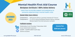 Banner image for Online Mental Health First Aid Course - 6 & 7 December 2023