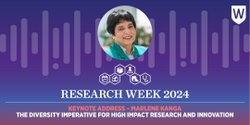Banner image for Keynote Address:  The Diversity Imperative for High Impact Research and Innovation