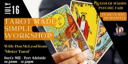 Banner image for 'Tarot Made Simple' Workshop
