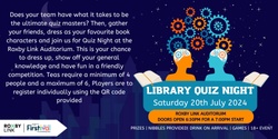 Banner image for Library Quiz Night 