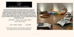 Banner image for Sound Bath with Simone at Marou Home
