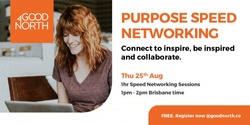 Banner image for Purpose Speed Networking