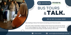 Banner image for Smarter Sustainable Homes Talk & Bus Tour 2023