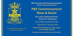 Banner image for St Pius X P&F Commencement Mass 