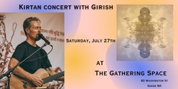 Banner image for Kirtan concert with Girish