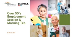 Banner image for Over 55’s Employment Session & Morning Tea 