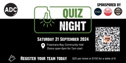 Banner image for ADC Microfinance: Quiz Night Fundraiser 2024