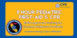 Banner image for EMSA 8-hour Pediatric First-Aid & CPR