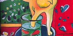 Banner image for "Cat and Red Fish" Henri Matisse - Social Art Class at the Guilford Hotel