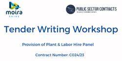 Banner image for Tender Writing Workshop - Provision of Plant and Labour Hire Panel - Cobram Civic Centre