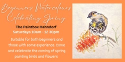 Banner image for Beginners Watercolours - Celebrating Spring
