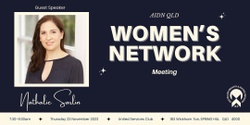 Banner image for AIDN QLD Women's Network Meeting