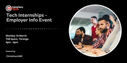 Banner image for Tech Internships - Employer Info Event