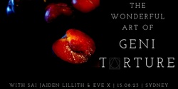 Banner image for SYDNEY The Wonderful Art of GeniTorture