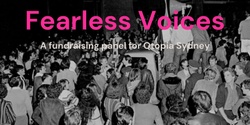 Banner image for Fearless Voices - Fundraising Panel