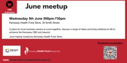 Banner image for Ready Macleay Community Conversations CBD Activation: June meetup