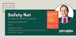 Banner image for John Cain Luncheon (August): Safety Net, with Daniel Mulino