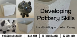 Banner image for Developing Pottery Skills - Handbuilding with Allan Casey (8 weeks) 24T3