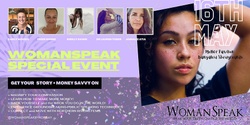 Banner image for Story + Money Savvy for Women. A WomanSpeak Special Event