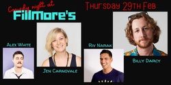 Banner image for Comedy at Fillmore's