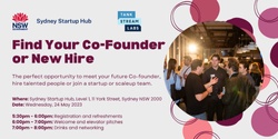 Banner image for Find your Co-Founder or New Hire