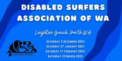 Banner image for DSA WA Perth Let's Go Surfing Day 23 March 2024