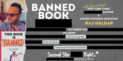 Banner image for Banned Book Party with Special Guest: Raj Haldar