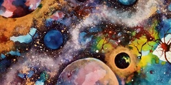Banner image for Queer Social St Kilda: Watercolour for Beginners: Galaxies with River