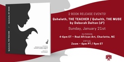 Banner image for Book Release: Qoheleth, THE TEACHER / Qoheleth, MY MUSE by d²