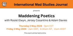 Banner image for Maddening Poetics
