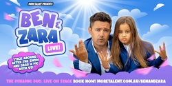 Banner image for Ben & Zara LIVE! 💥 in Melbourne