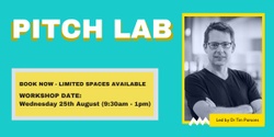 Banner image for Pitch Lab | Wed 25 August