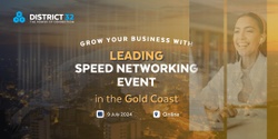 Banner image for Gold Coast's Leading Speed Networking Event – Online – Tue 9 July
