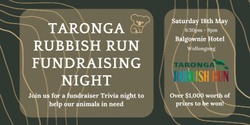 Banner image for Taronga Rubbish Run Fundraiser Night