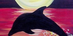 Banner image for Casino Kids Painting Class Dolphin on 4th July  - Creative Kids Vouchers Expire 30th June 23 - So Book Now!