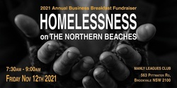 Banner image for Northern Beaches Annual Fundraiser - "Homelessness on the Northern Beaches"