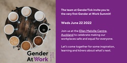 Banner image for Gender At Work Summit 2022