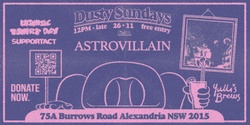 Banner image for DUSTY SUNDAYS  x AMTD - Astrovillain