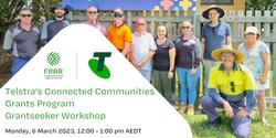 Banner image for Telstra's Connected Communities Grants Program Grantseeker Workshop