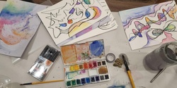 Banner image for Creative Watercolour Workshop for Kids - Over 10s