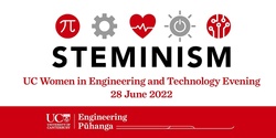 Banner image for STEMinism 2022– UC’s Women in Engineering and Technology!