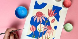 Banner image for Fleurs de Villes - Paint and Wine