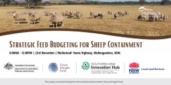 Banner image for Strategic Feed Budgeting for Sheep Containment 