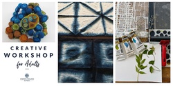 Banner image for Creative Workshops for Adults